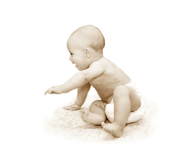Dziecko 8-ty miesiąc — Zdjęcie stockowe