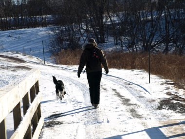 Kış bir yürüyüş