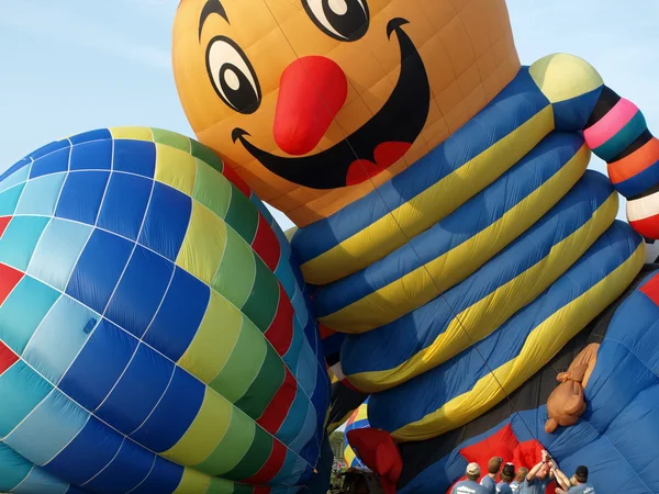 Balony na ogrzane powietrze — Zdjęcie stockowe