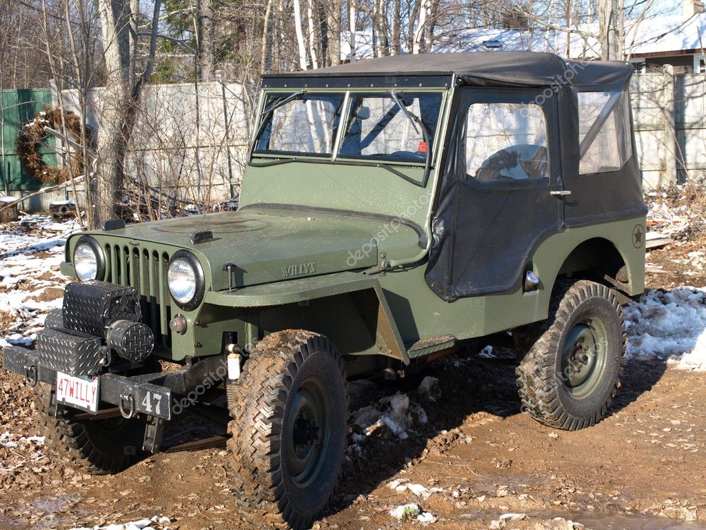 1947 Military jeep — Stock Photo © Albertttt #1662777