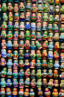 Matryoshka doll souvenirs clipart