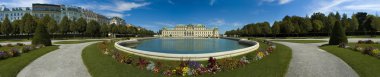 Upper Belvedere Palace. clipart