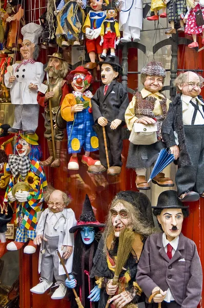 Marionet winkel. — Stockfoto