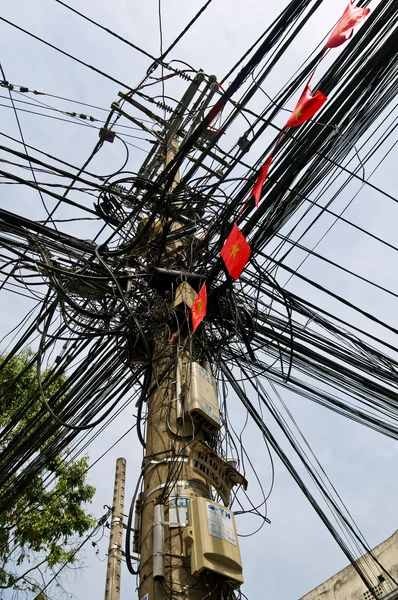 stock image Wired Saigon