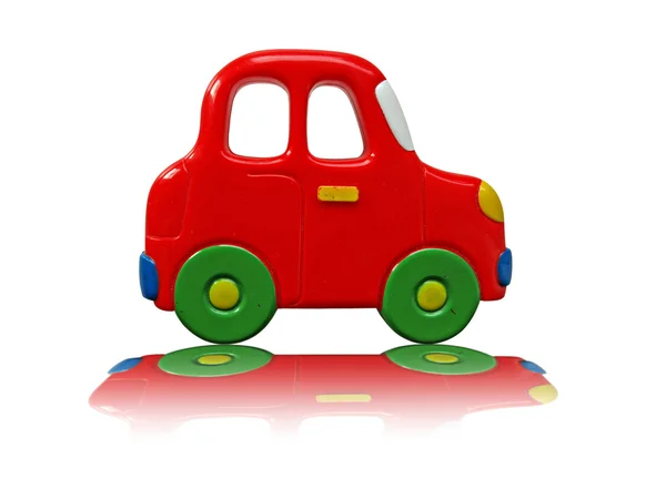 Czerwony samochód — Zdjęcie stockowe