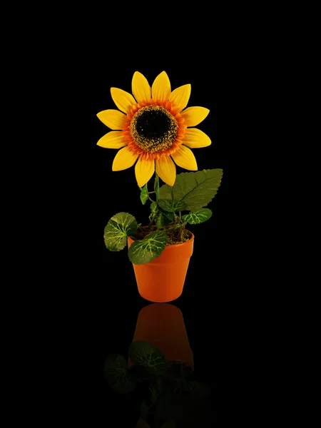 Künstliche Sonnenblume — Stockfoto