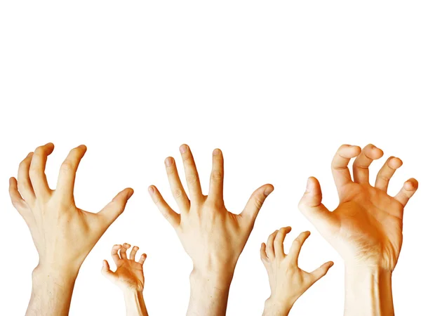 Ludzkich rąk — Zdjęcie stockowe