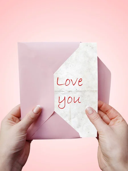 Love-letter — Stock fotografie
