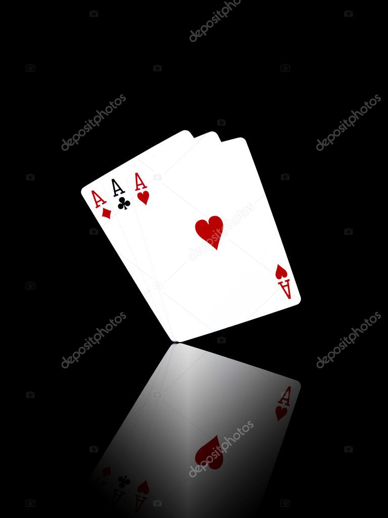 Three aces — Stock Photo © grapix #1519270