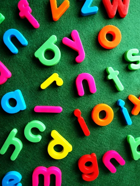 stock image Colored letters