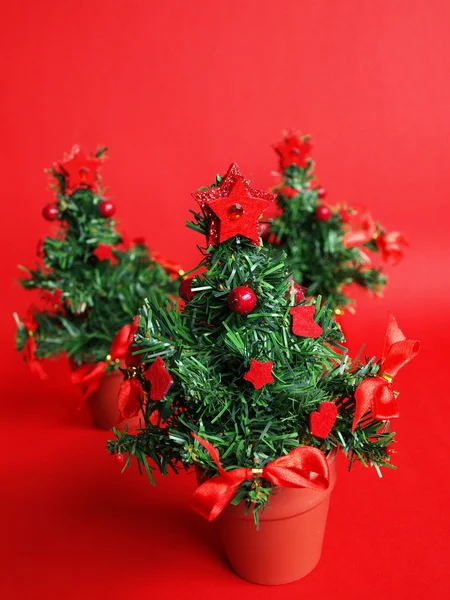 Χριστουγεννιάτικα δέντρα — Φωτογραφία Αρχείου