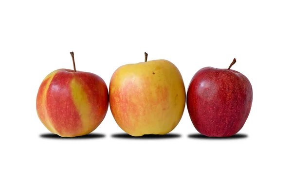 3 사과 — 스톡 사진