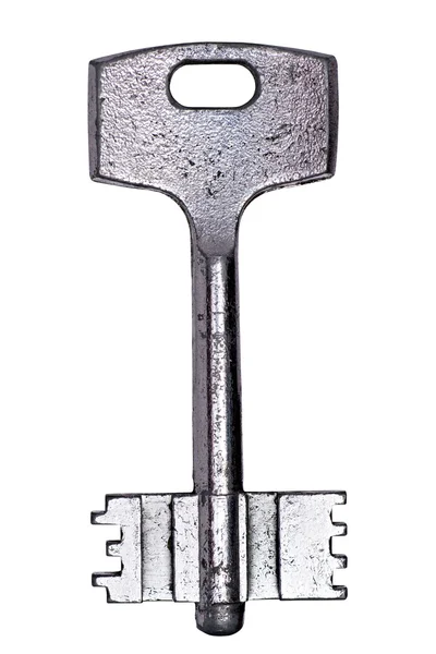 Srebrny klucz — Zdjęcie stockowe