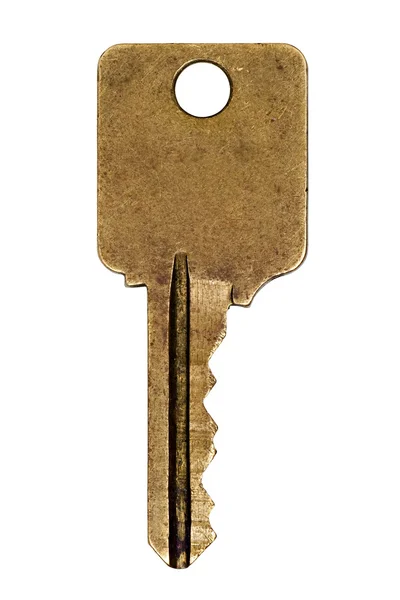 Yellow detailed key — Stock Photo, Image