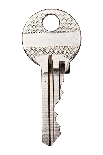Silver detailed key — Stock Photo, Image