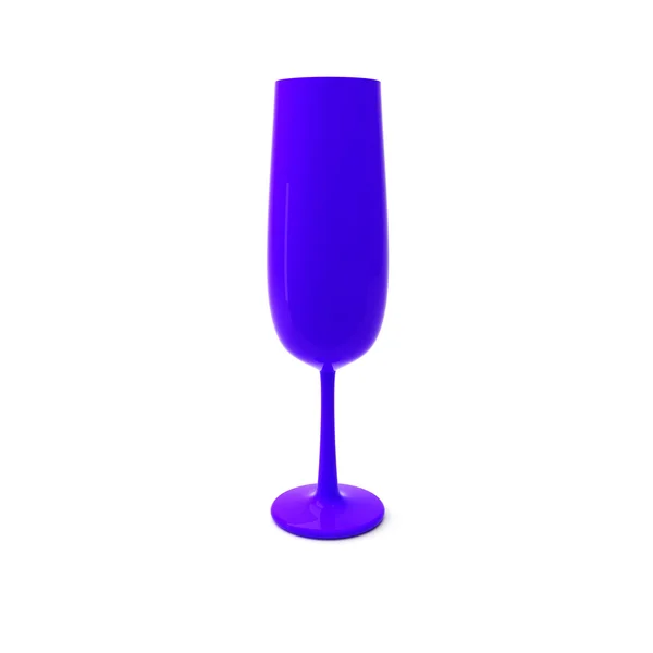 3d wine glass — Stock Photo, Image