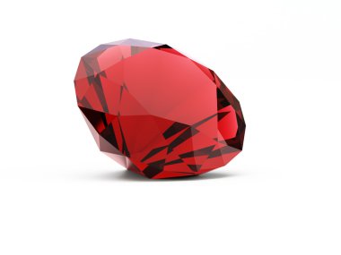 Isolated Ruby clipart