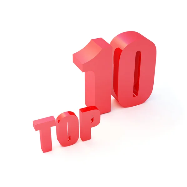 stock image Red top 10