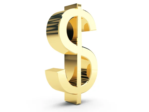 stock image Golden Dollar symbol