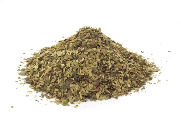 Dry yerba mate leaves — Stock Photo, Image