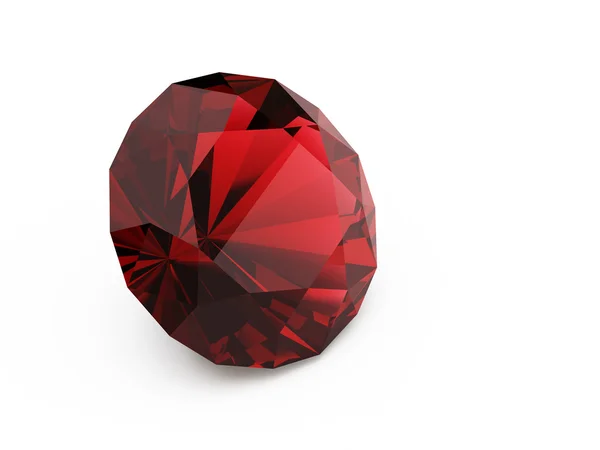 Isolated Ruby Stock Image