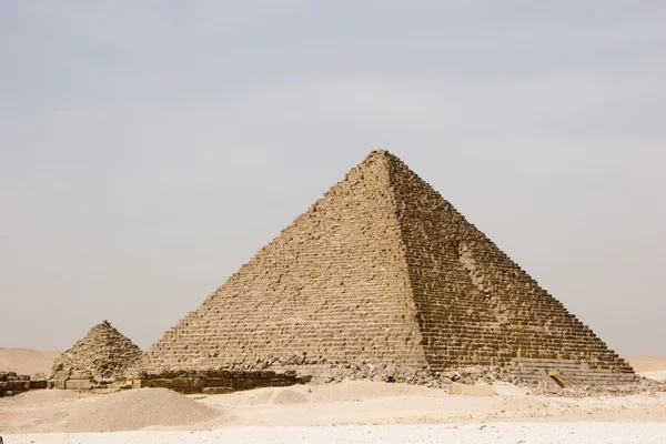Grandes pirâmides egipt . — Fotografia de Stock