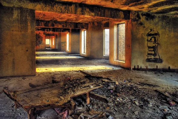 Abandoned buildin — Zdjęcie stockowe