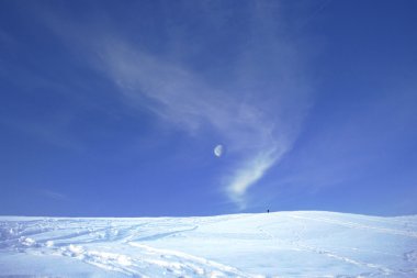 A winter landscape, Snow clipart