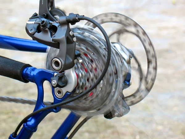 stock image Bike rear wheel