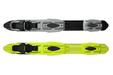 Ski binding system clipart