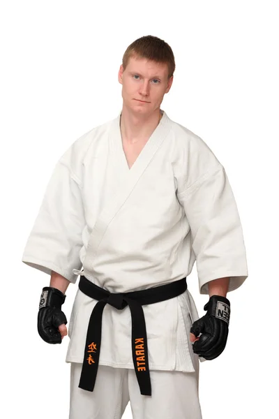 Karate man — Stock Photo, Image