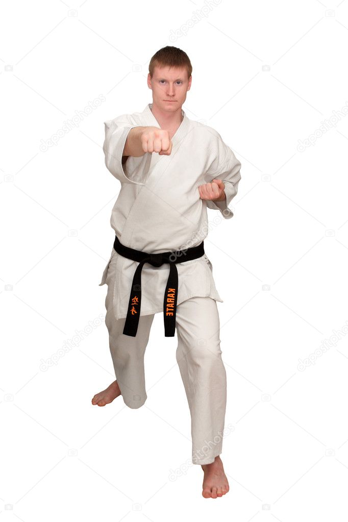 Karate man Stock Photo by ©PavelSh 1732728