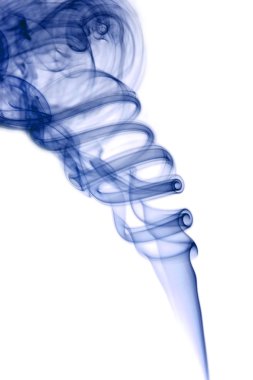 Blue smoke clipart