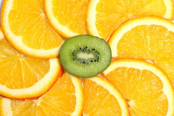 Tropical fruits background — Stock Photo, Image