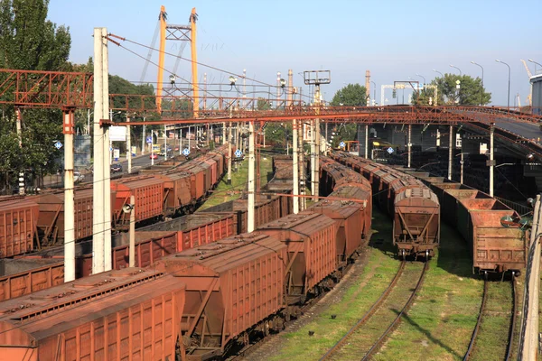 stock image Freight cars