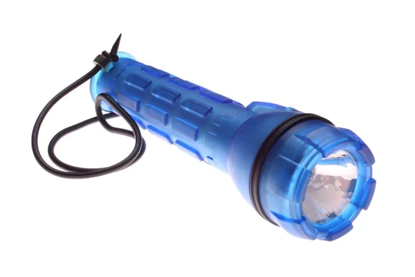 Blue torch — Stock Photo, Image