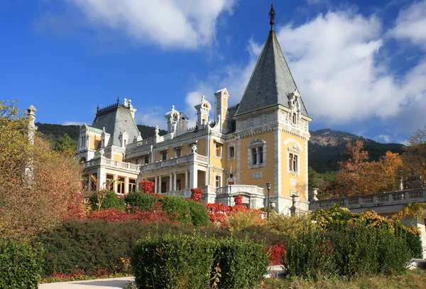 Slotten Ryska Kejsaren Alexander Iii Massandra Nära Jalta Byggdes 1881 — Stockfoto