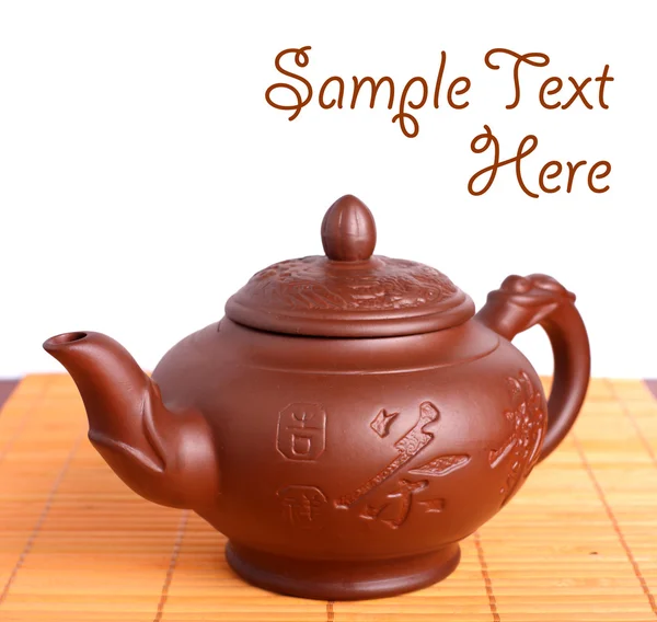 stock image Clay teapot