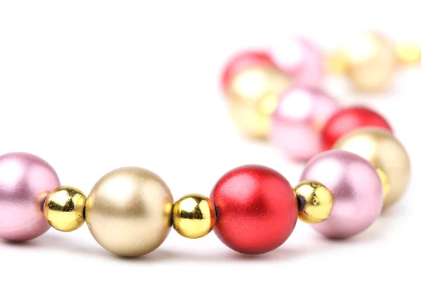 Christmas beads — Stock Photo, Image