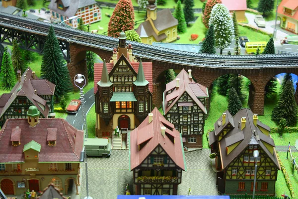 stock image Small toy city