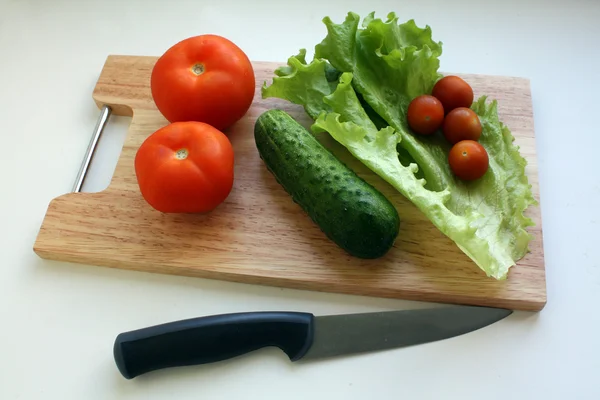 Yeşil sebzeler seti — Stok fotoğraf