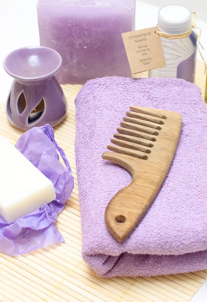 Tools for body care in the spa salon — Stock Photo, Image