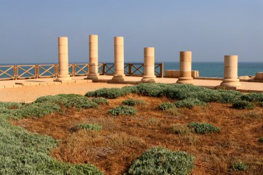 sütunlar, caesarea maritima, İsrail