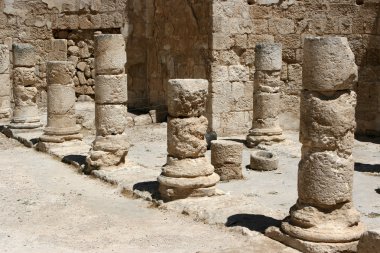 Columns At Herodion clipart