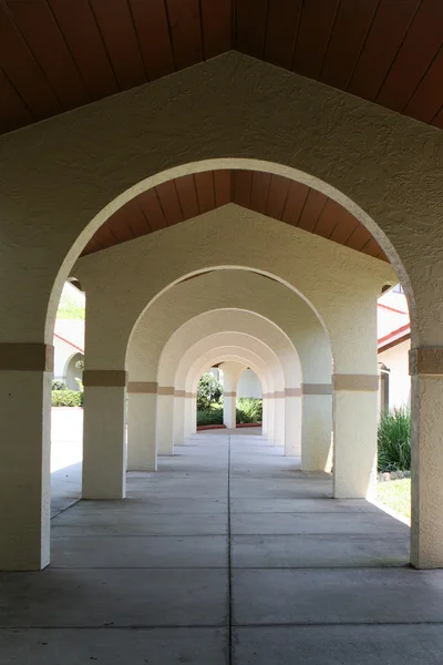 Arches With Perspective Depth — Stock Photo, Image