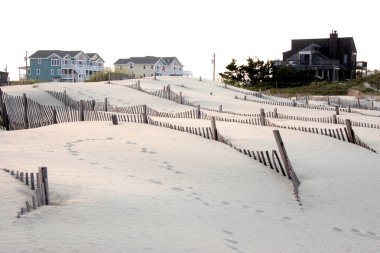 Homes In The Outer Banks, North Carolina clipart