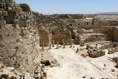 Ruins At Herodian National Park clipart