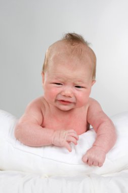 Unhappy Newborn clipart