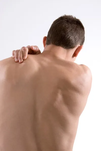 Dor no ombro — Fotografia de Stock