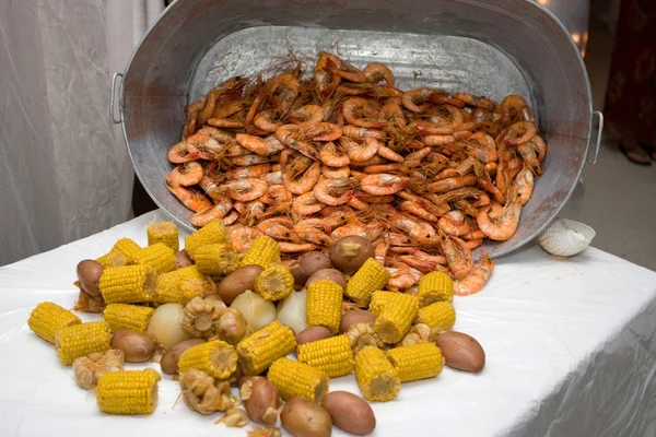 Shrimp Feast — Stock Photo, Image
